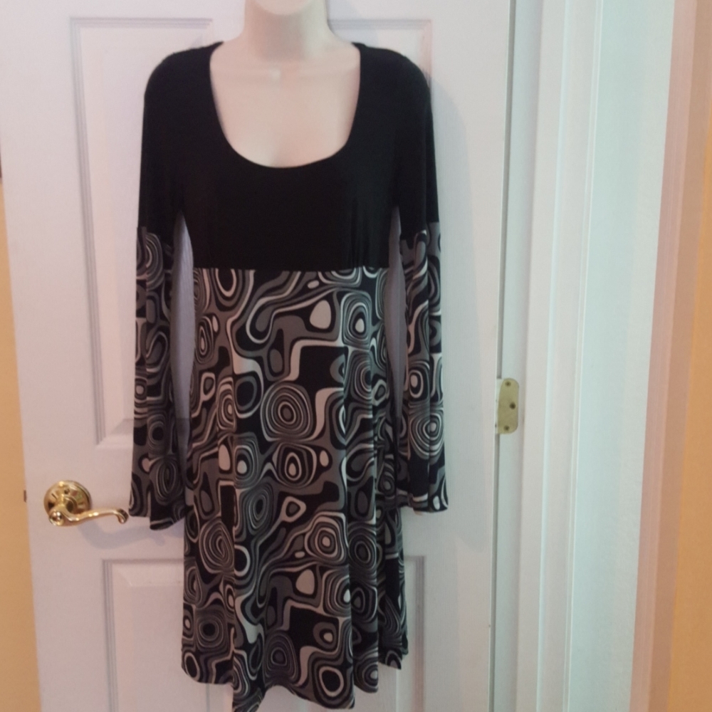 Bananas monkey retro dress